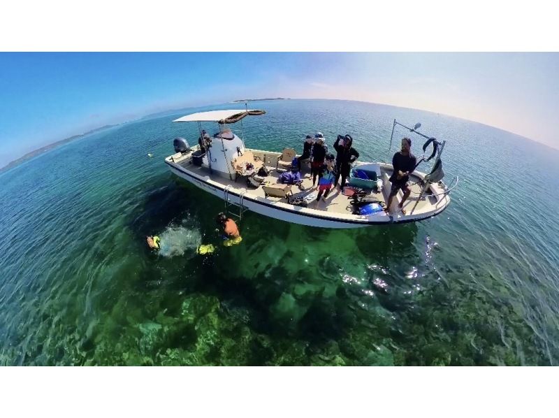 [Near the underwater road] Private boat snorkeling 90 minutes On the day, empty-handed OK! Fully equipped toilets Free for children under 3 years oldの紹介画像