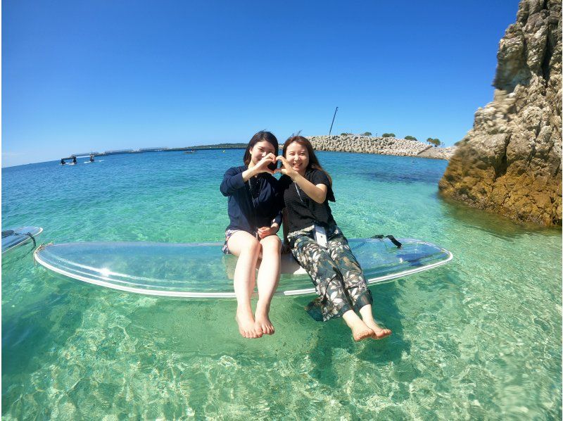 온나손・본부 지역 대인기‼ 클리어 풋 투어 ♪ ★ 드론 촬영 & GOPRO 데이터를 그 자리에서 무료 선물 ☆の紹介画像