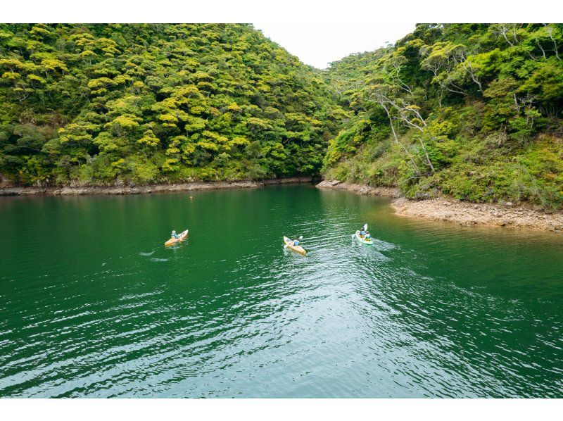 【沖縄・やんばる】福地ダム湖面で大自然のパワーを体感しながらカヌー体験！の紹介画像