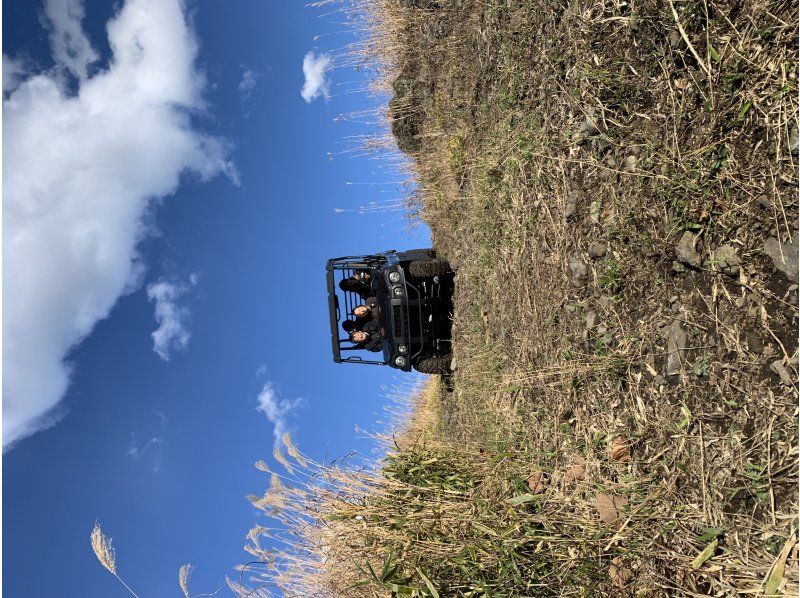 Japan's first ★ SxS sightseeing buggy spectacular panoramic long & adventure course (approx. 55 minutes, up to 5 people) ★ Driver/guide guides you in a 6-seater buggyの紹介画像