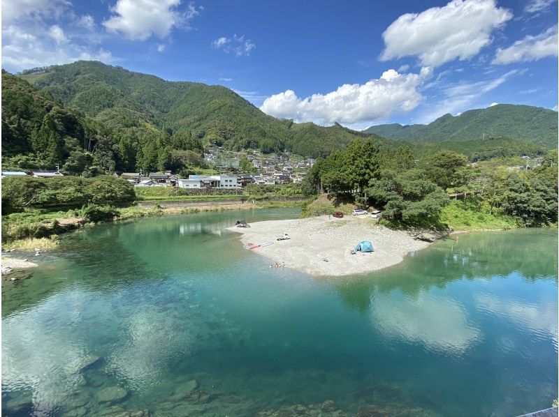 [高知/仁淀川]仁澱藍中的水晶獨木舟（透明獨木舟）體驗與無人機攝影！數據呈現！の紹介画像