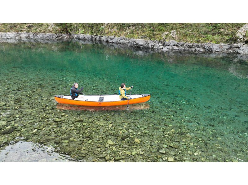 [高知/仁淀河上游]仁澱藍中的加拿大獨木舟體驗與無人機攝影！有數據出現！ <歡迎初學者>の紹介画像