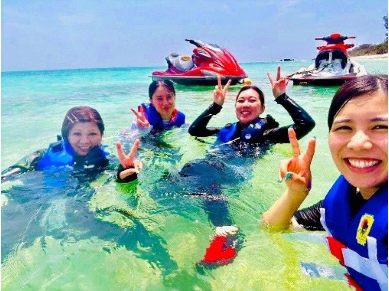 [Okinawa/Headquarters] <Watercraft rental plan> Beginners welcome! 30 minute course/1 hour course available in the beautiful northern seaの紹介画像