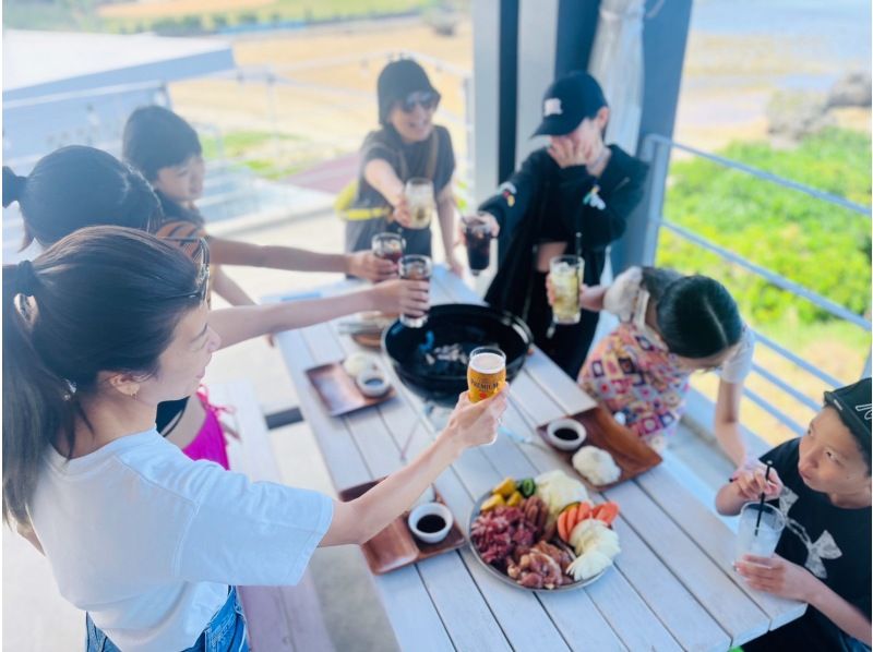 BBQ! BBQ without bringing anything while watching Onna Blue! The chef's proud, thick steak meat is confident in its taste and volume! Couples, families, and employee trips are welcome! !の紹介画像