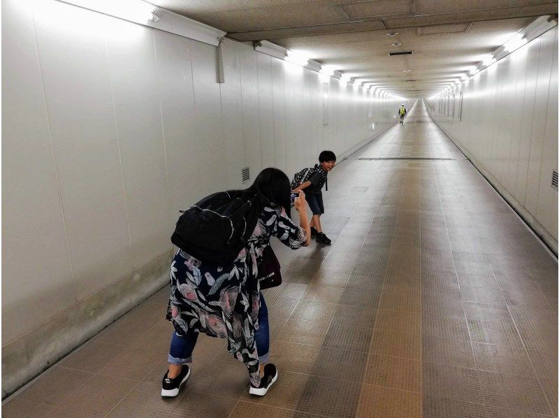 成田空港の2つの異空間トンネル探検★都会の秘境駅と滑走路下のトンネルも見学★お一人様やリクエスト予約歓迎の紹介画像