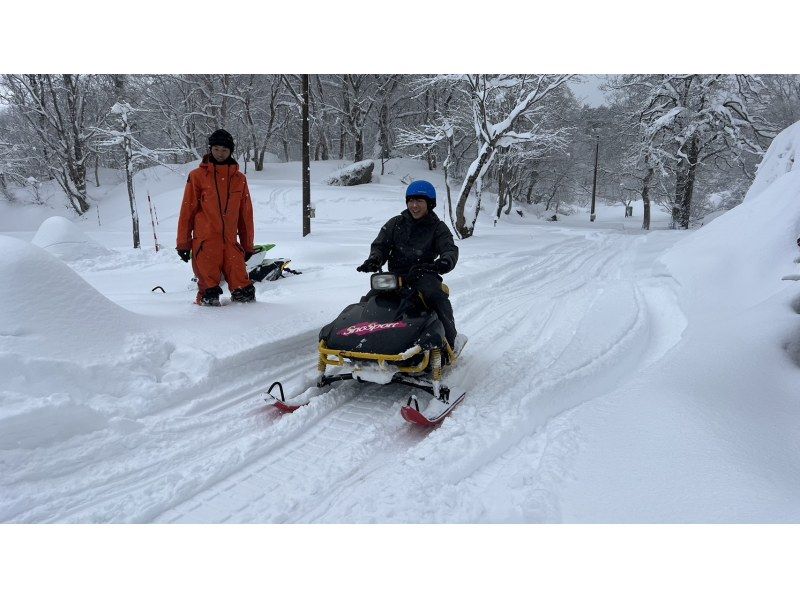 [Snowmobile experience] Have fun in the snowy world of Urabandai! Beginners welcome! Dogs welcome! No license required! Families, couples, women, and groups!の紹介画像