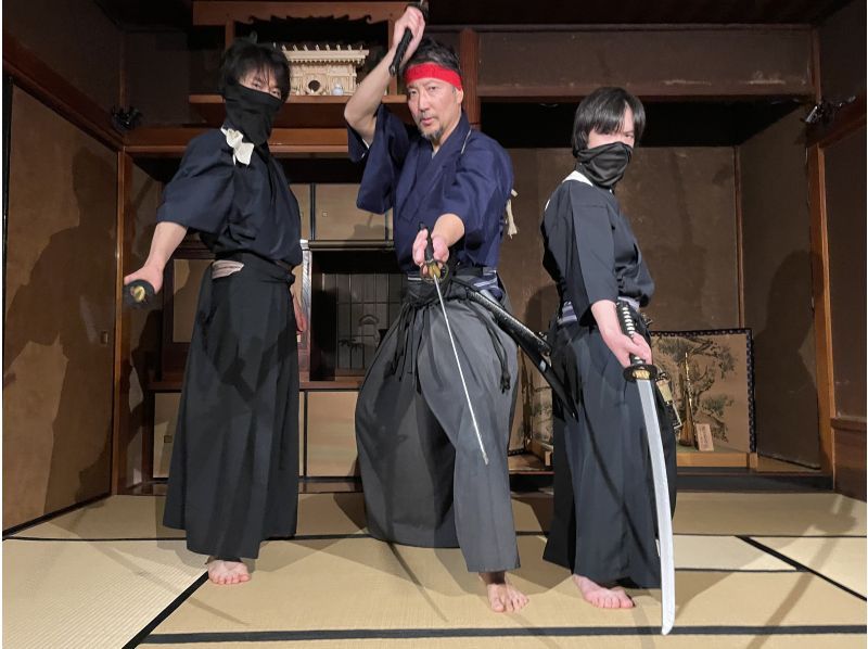 [Asakusa] [Private] [2-9 people] Samurai show! Powerful skills and acting by active actors!の紹介画像