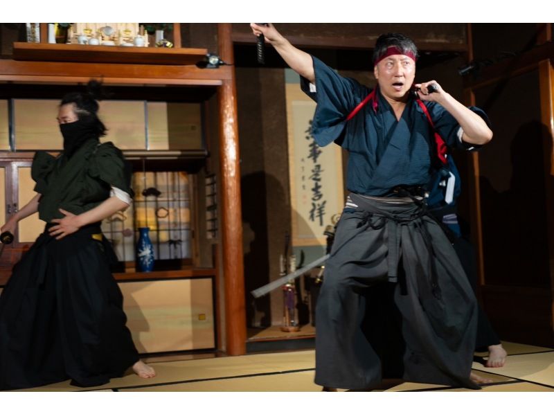 [Asakusa] [Private] [2-9 people] Samurai show! Powerful skills and acting by active actors!の紹介画像