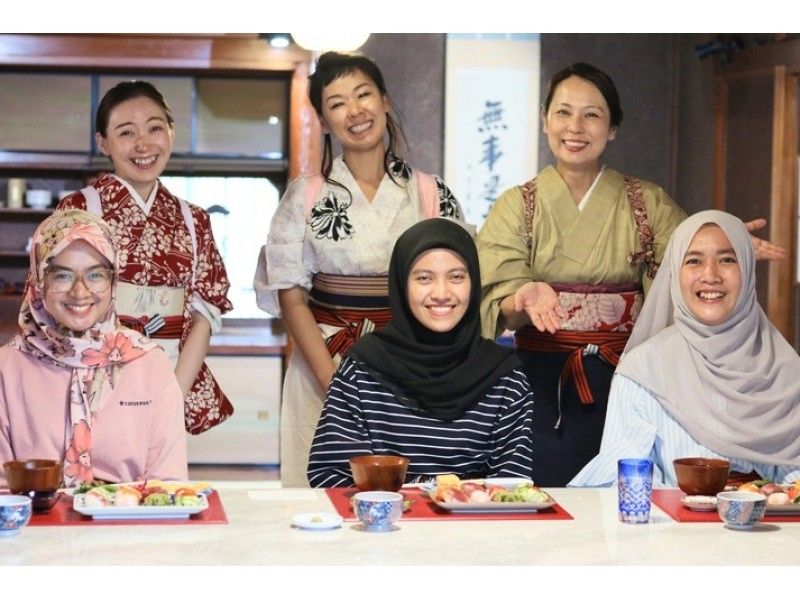 销售！ [东京/浅草]和日本妈妈一起体验有趣的日本料理！真是妈妈的智慧啊！色彩缤纷的蔬菜寿司体验！の紹介画像