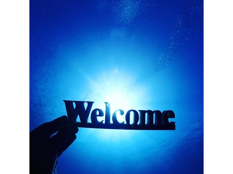 【青の洞窟・自然に配慮したボート体験ダイビング】沖縄・恩納村推奨グリーンフィンズ遵守・魚の餌付けはしません｜1組貸切｜Gopro写真動画付の紹介画像