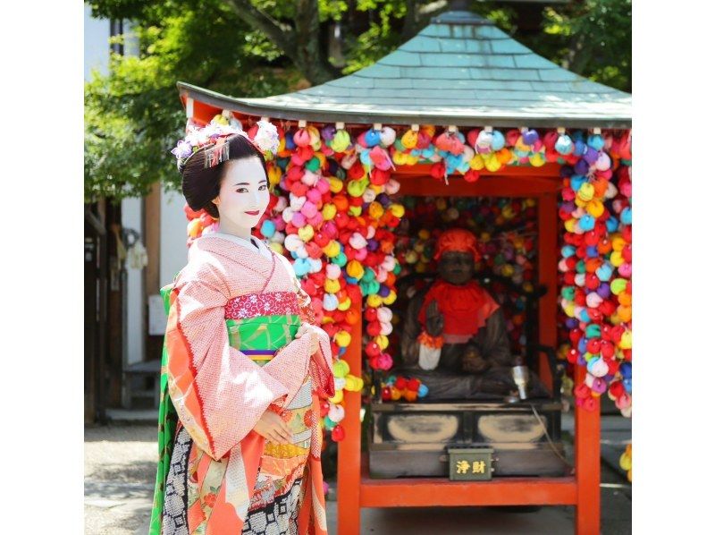 「促銷！」限時【京都/清水寺】適合想散步的人！ 舞妓迷你散步方案22,000日圓→8,900日圓（不含稅） の紹介画像