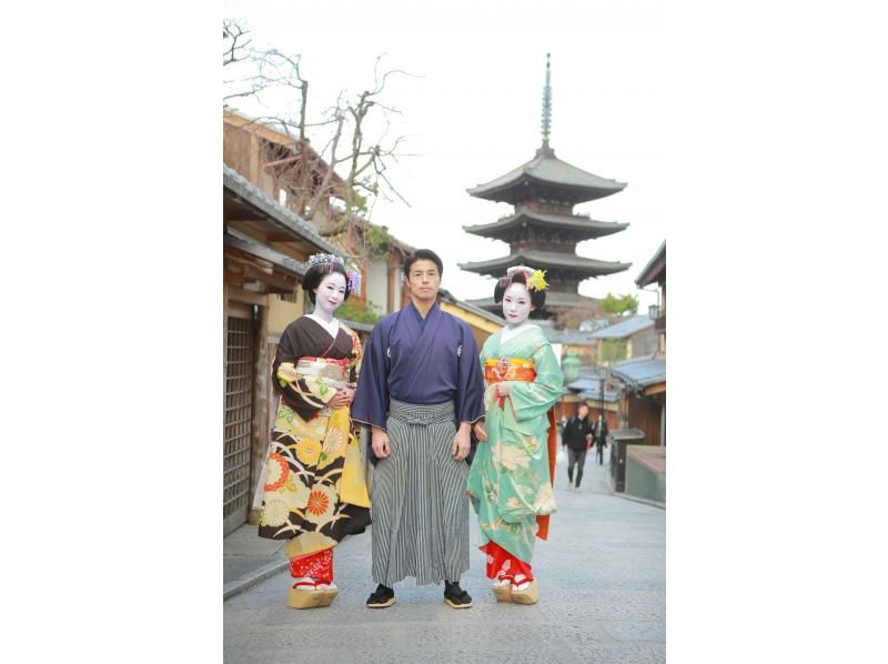 【京都清水寺】限時優惠：團體可享舞妓漫步特惠，僅需8,200日圓（不含稅），原價22,000日圓。 の紹介画像