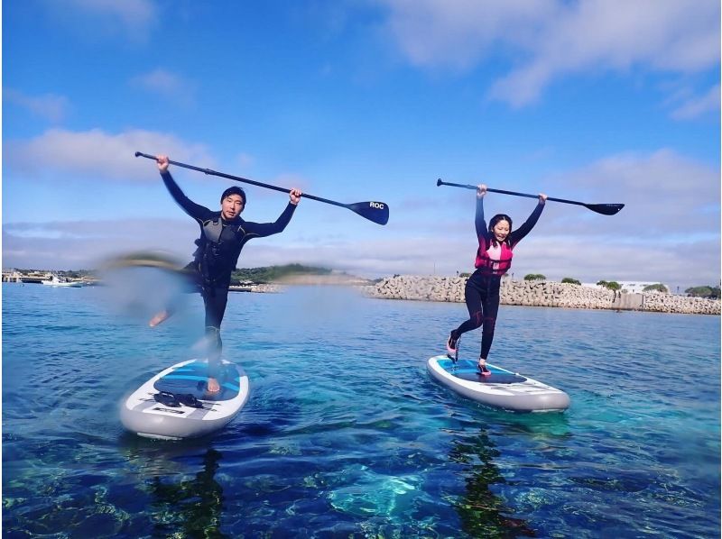 Spring sale now on! [Onna Village, Zaneh Beach] The latest hot topic of SUP cruising plan! Free GoPro photography during the tour!の紹介画像