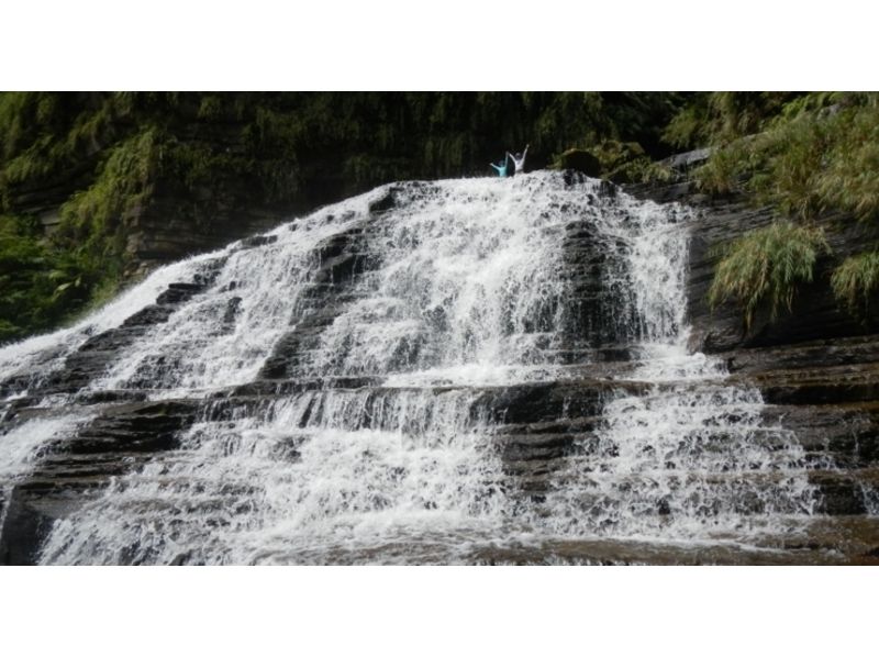 [沖縄-Iriomote Island]讓我們去看看像窗簾一樣流淌的美妙瀑布！ [皮艇·1日徒步旅行】の紹介画像