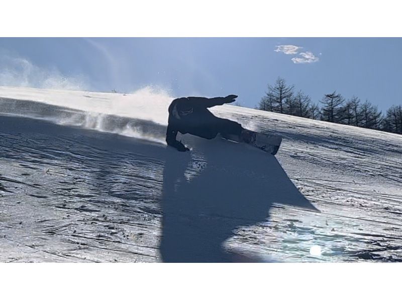 (Recommended for repeat customers) Private alpine snowboarding lesson within 4 hoursの紹介画像