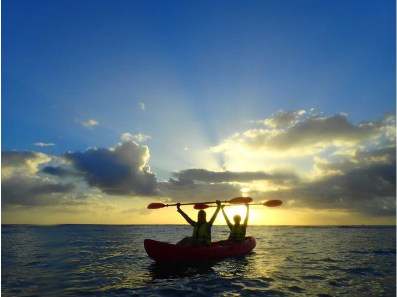 [Okinawa/Blue Cave/Private experience diving & Yomitan village/Sea kayaking] Beginners welcome ♪ Trial diving ☆ Sea kayaking experienceの紹介画像