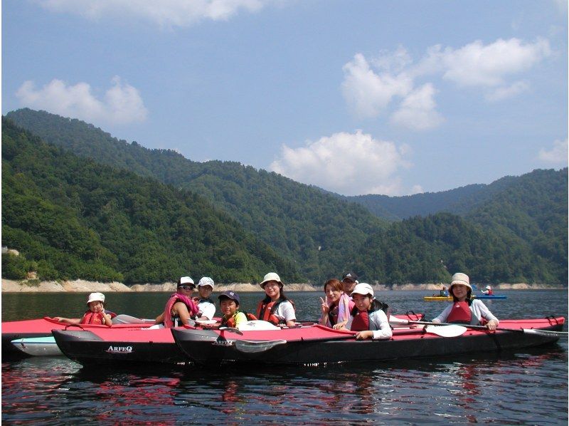 [群马/在水面上]我可以从3岁骑！悠闲漫步独木舟之旅（半天）免费参观！の紹介画像