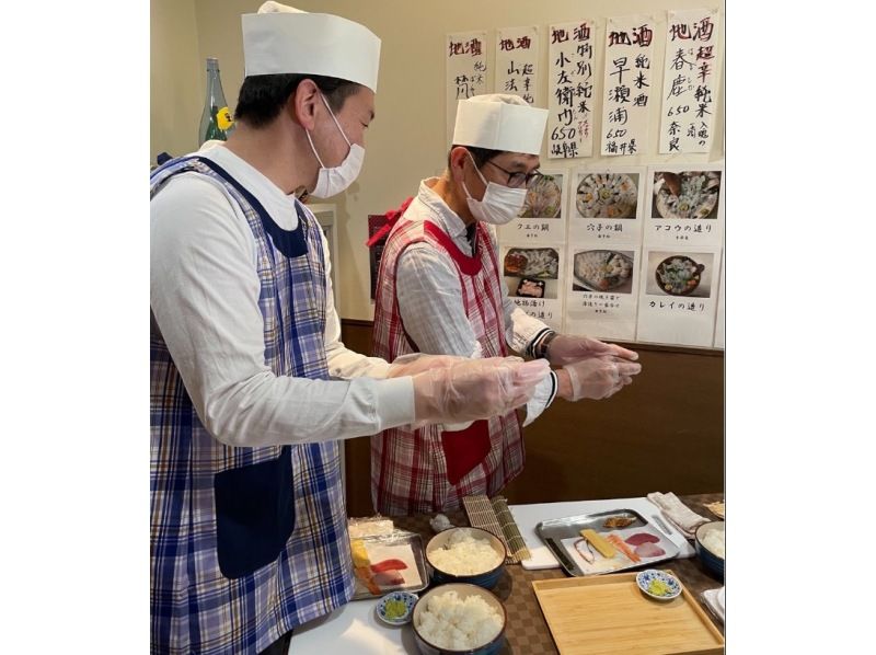 [Hyogo/Kobe] A master of a good sushi restaurant teaches you how to make authentic nigiri sushiの紹介画像