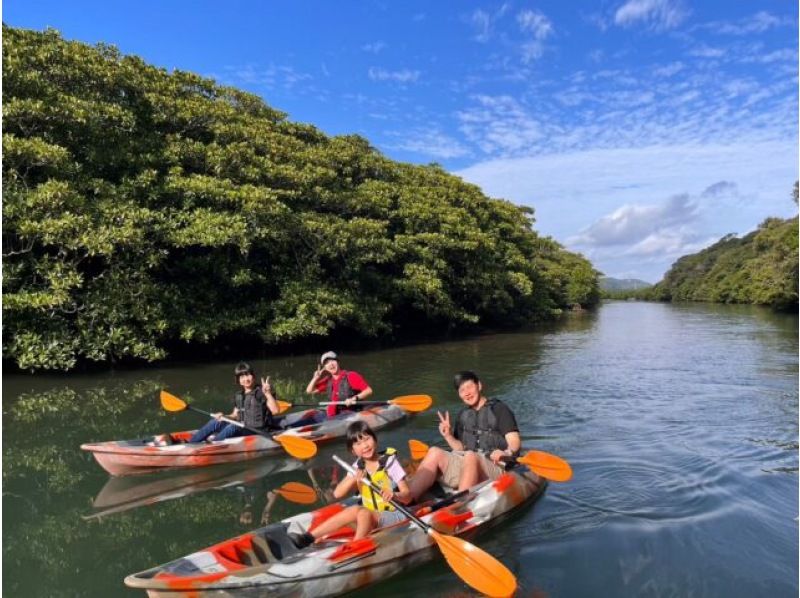 【沖縄・西表島】世界遺産を満喫！2つの川を楽しむ「サンガラの滝」・マングローブSUP/カヌー1日ツアー！写真データ無料