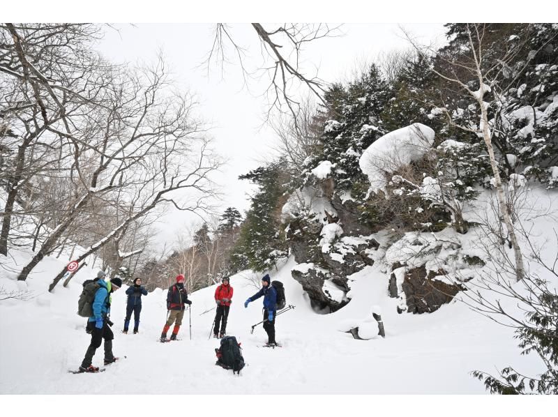 「スノーシュー上級編」ネイチャーガイドと尋ねる秘境！氷結の刈込湖トレッキング【栃木県・奥日光】の紹介画像