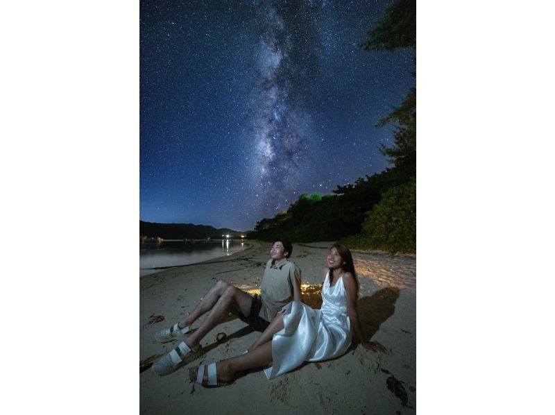 [Okinawa/Ishigaki Island] ★Completely reserved starry sky photo★ Guided by a professional photographer! Includes explanation of the starry sky using a laser pointerの紹介画像
