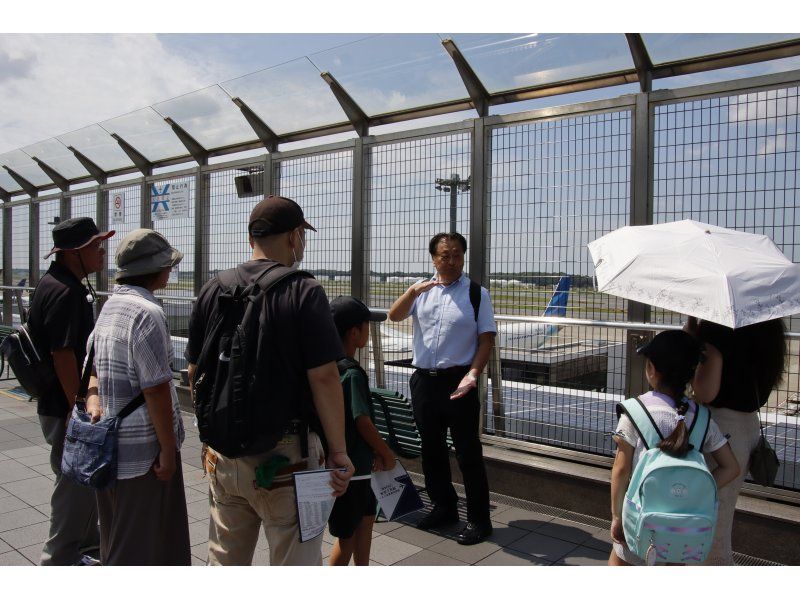 成田空港見学ツアー（3ターミナル早回り）空の湯利用で駐車場無料　小学生半額　記念品付き　少人数で催行!