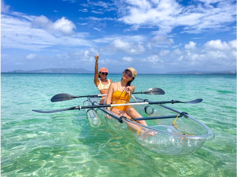 【卒業おめでとう！学生旅行同士限定!!応援キャンペーン】超感動体験!!!水面に浮いているかのような体験クリアカヤック -1時間プラン-）の紹介画像