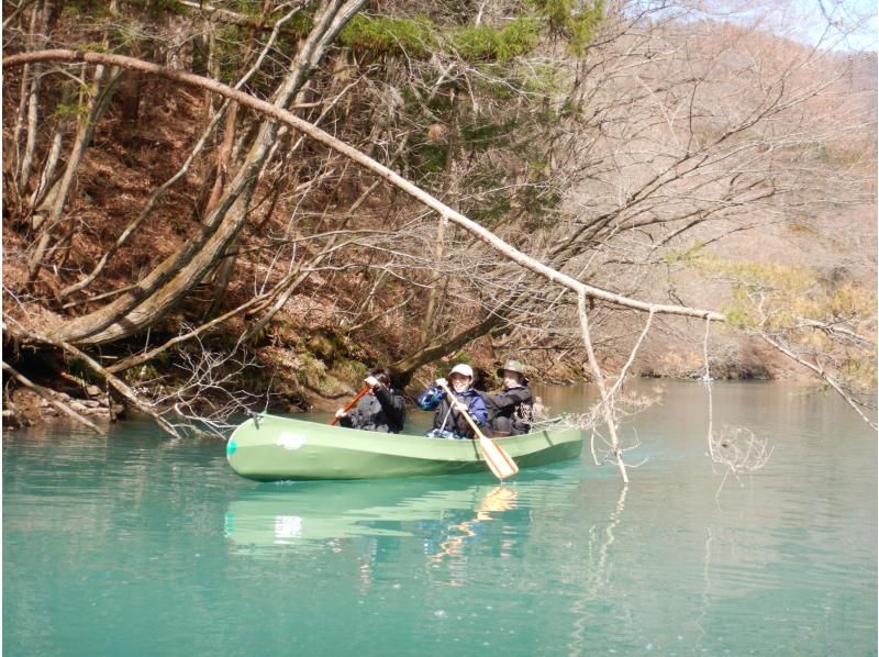 【軽井沢 近郊／信州長野・関東群馬】軽井沢 観光で 冬の静寂 カヌー体験　★冬の外遊び 新提案★ アウトドア 自然体験　◎小1〜OK！の紹介画像