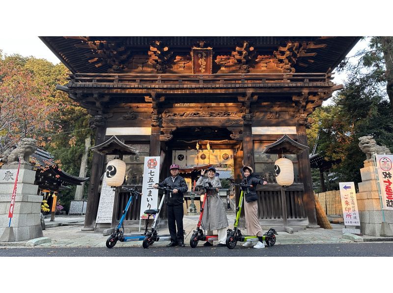 [Shiga/Omihachiman] Let's travel cost-effectively with an electric kickboard! ``1 hour course'' that even first-timers can enjoy only for ages 16 and over!の紹介画像