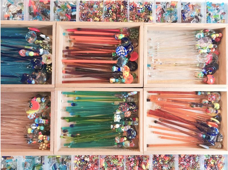 [Kyoto/Kamigyo Ward] Making colorful teaspoons or stirrers (you can take them home on the day)の紹介画像