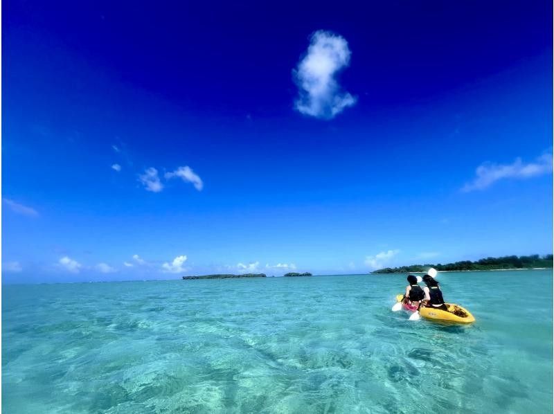 【沖縄・久米島】カヤック&シュノーケリング　(初心者&middot;お子様連れもOK(0歳～)［現地集合プラン］の紹介画像