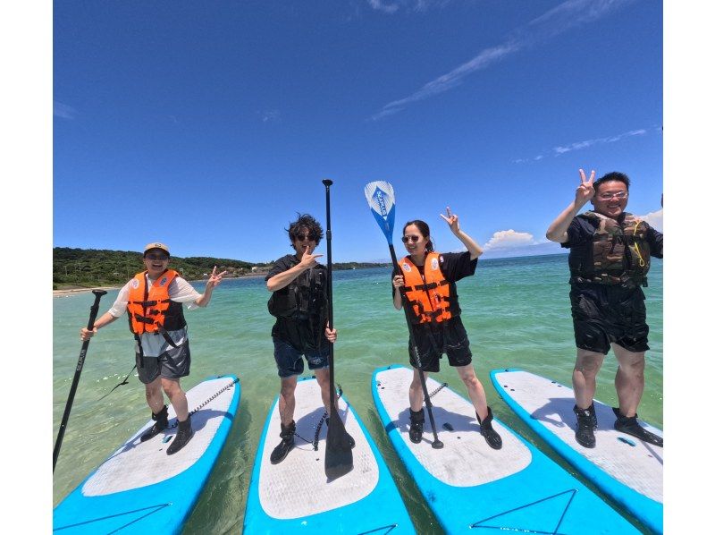  当日予約OK!　【沖縄恩納村】初心者ラウサップとロングタイム青の洞窟スノーケリング　ラウサップ　GOPRO撮影無料　＃ラウ兄のお店　の紹介画像