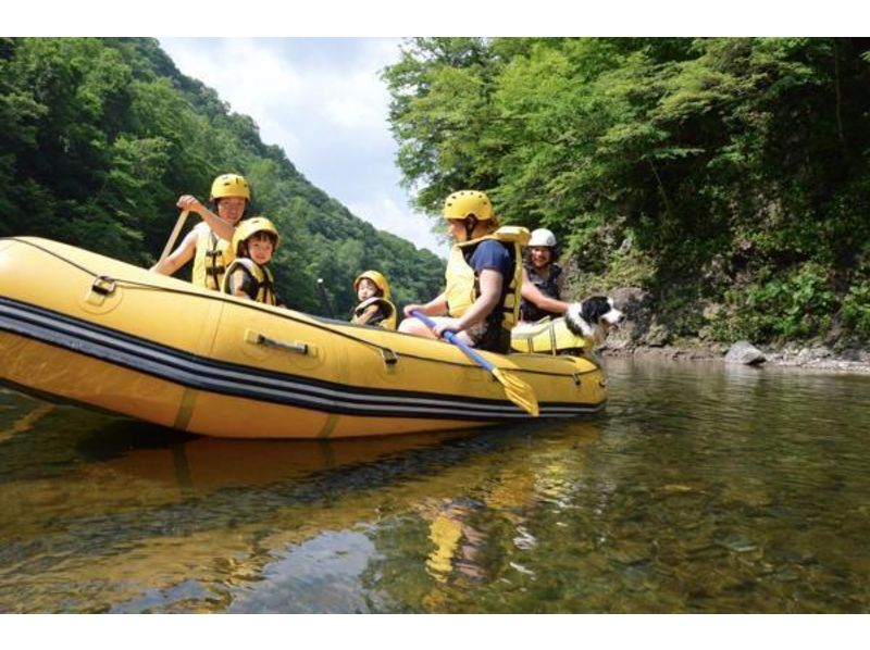 [Hokkaido-Hidaka] torrent in the Saru river Raftingの紹介画像