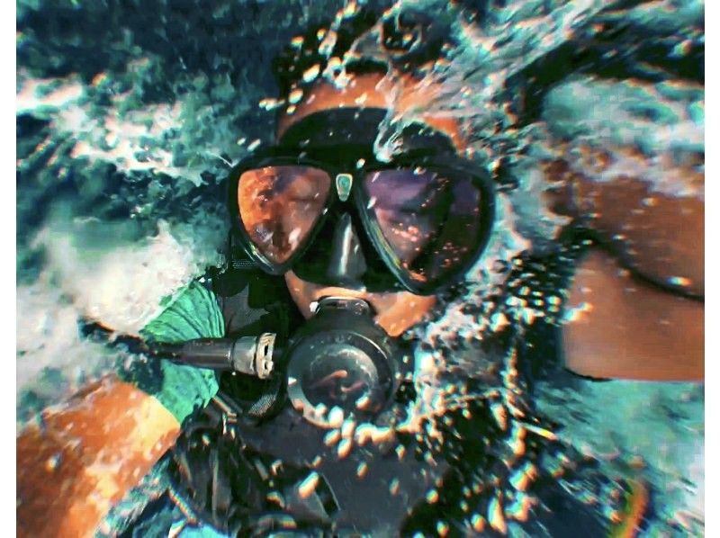 【沖縄・青の洞窟】ボートエントリー  青の洞窟 体験ダイビングの紹介画像
