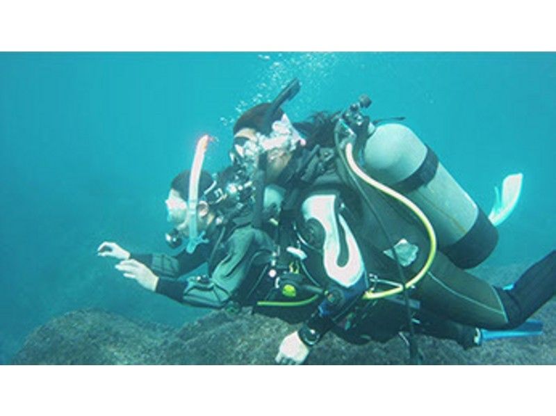 [อิสึโอชิมะ] สัมผัสกับโลกใต้ทะเลเป็นครั้งแรกดำน้ำの紹介画像