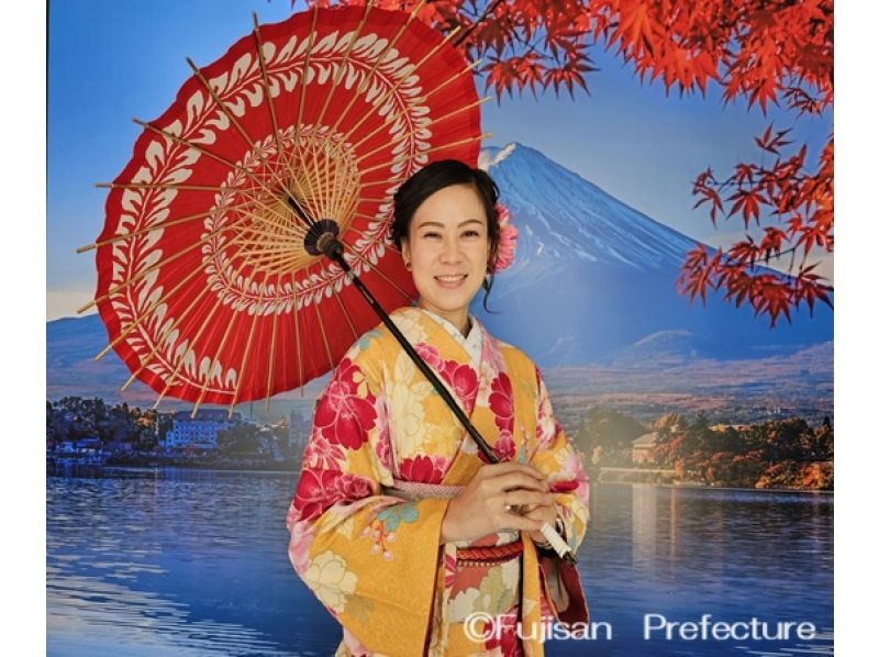 ～Fujisan Culture Gallery～ Cultural experience / At the foot of Mt. Fuji! Tea ceremony & kimono experience plan 2 hours 30 minutesの紹介画像
