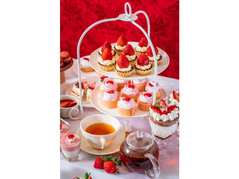 14:45出航■2/26～3/13限定■★いちごスイーツビュッフェ★いちごスイーツ食べ放題！フリーソフトドリンク付き♪の紹介画像