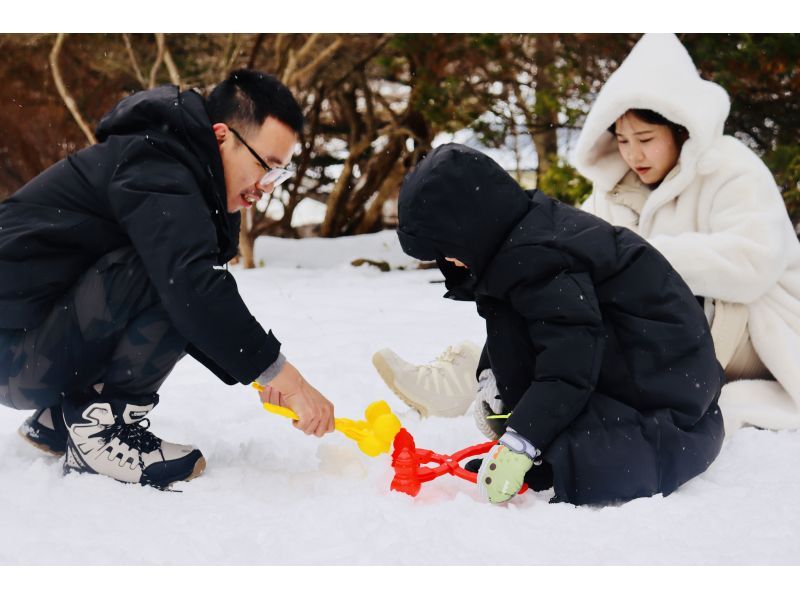 【北海道・登別】冬を満喫！家族で楽しめるスノーシュー体験の紹介画像