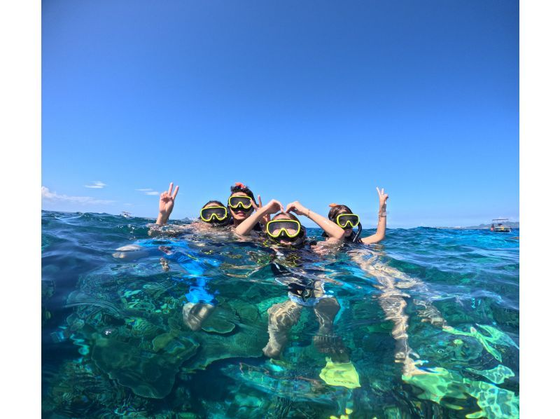 [From the north/remote island] Minna Island Exciting boat snorkeling & 2 types of marine ★Free download of tour photos & round trip boarding ticket included★の紹介画像