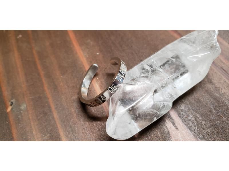 [Kyoto, Kita Ward, Handmade Rings] 90 minutes or more. Open rings. Hand-engraved on both sides!の紹介画像