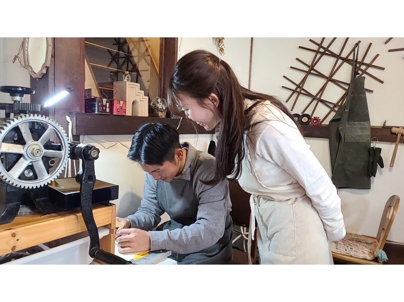 [Kyoto, Kita Ward, Handmade Rings] 90 minutes or more. Open rings. Hand-engraved on both sides!の紹介画像