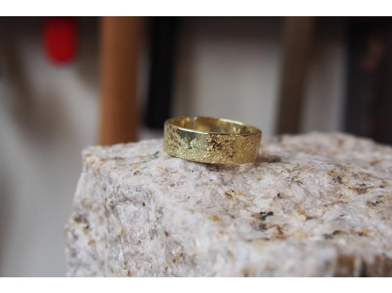 [Kyoto, Kita Ward, Handmade Rings] 90 minutes or more. Open rings. Hand-engraved on both sides!の紹介画像
