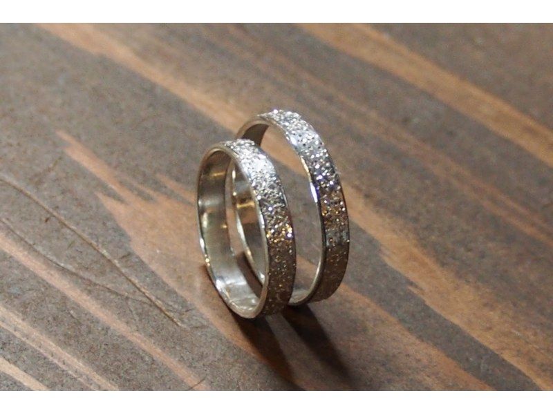 [Kyoto, Kita Ward, Handmade Rings] 90 minutes or more. Open rings. Hand-engraved on both sides!の紹介画像