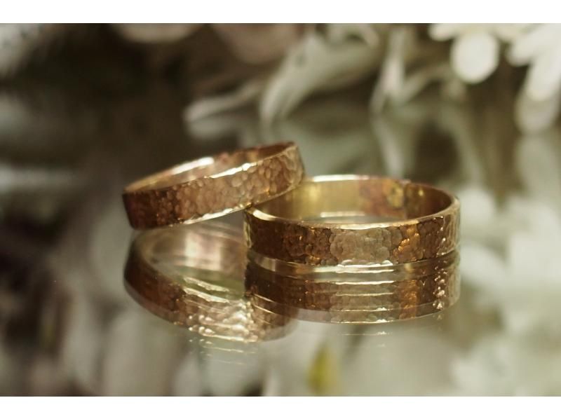 [Kyoto, Kita Ward, Handmade Rings] 90 minutes or more. Open rings. Hand-engraved on both sides!の紹介画像