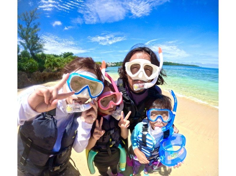 [Okinawa / Onna Village] Snorkeling! Free for preschoolers! Welcome from 1 year old!