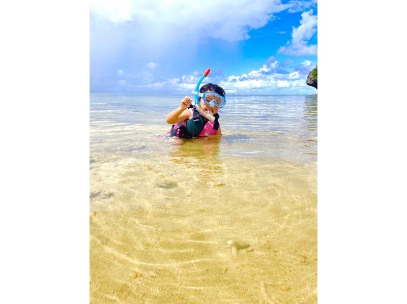 [Onna Village/Snorkeling] ☆ Free support plan for preschoolers! 1 year old and up can participate! For your child's seaside debut! ☆I was able to do what I wanted to do by playing and learningの紹介画像