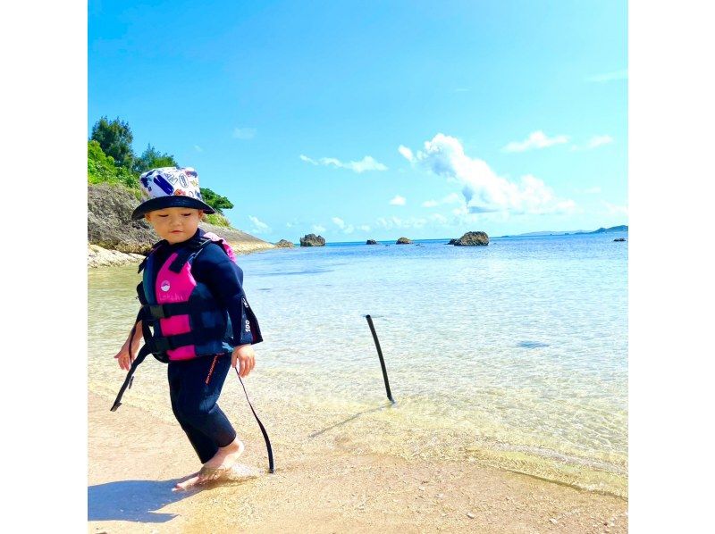 [Okinawa / Onna Village] Snorkeling! Free for preschoolers! Welcome from 1 year old!