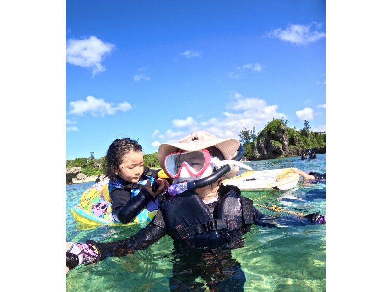 [Okinawa / Onna Village] Snorkeling! Free for preschoolers! Welcome from 1 year old!