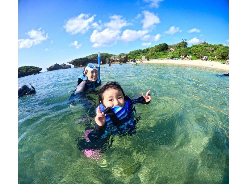 [Okinawa / Onna Village] Snorkeling! Free for preschoolers! Welcome from 1 year old!