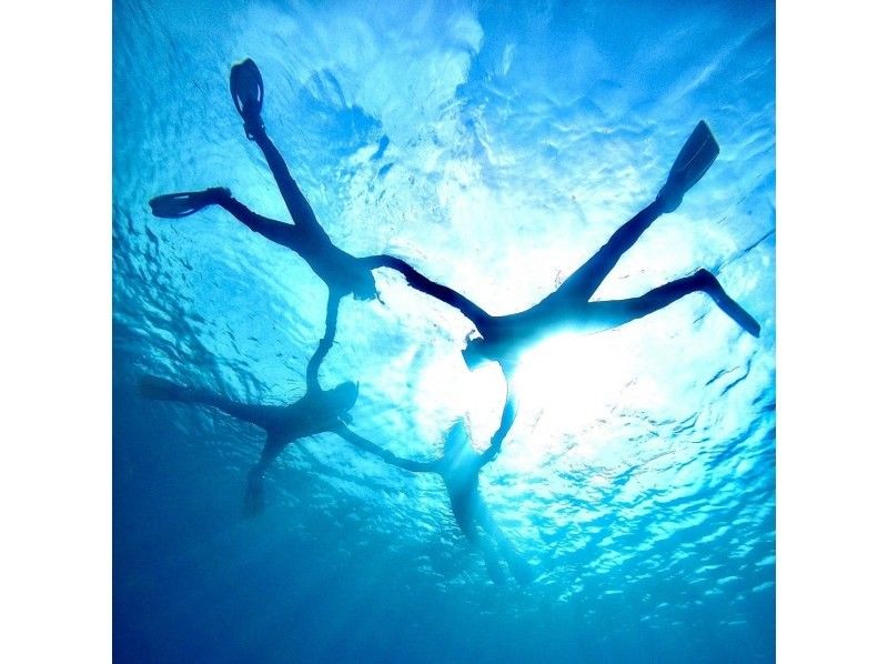 【水納島・瀬底島】ボートシュノーケル2本( 5歳から参加OK) 写真・動画無料プレゼントの紹介画像